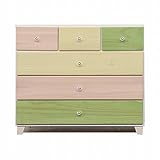 カントリー風 幅90cm 4段ローチェスト 脚付き 桐タンス 完成品