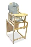 Grapi Luxus Plus Pinewood Highchair by Grapi