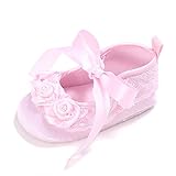 ベビーガールズ 子供靴 ガールズシューズ フォーマル キッズシューズ ベビーシューズ 可愛いファーストシューズ 誕生日 (S, ピンク)