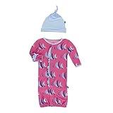 KicKee Pants Layetteガウンコンバータセット(ベビー) カラー: ピンク