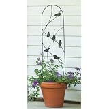 Panacea PAN84493 40 inch Perching Birds Pot Trellis