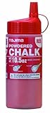 Tajima PLC2-R300 Red Ultra Fine Snap Line Chalk, with easy fill nozzle 10.5 oz. [並行輸入品]