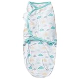 サマーインファント スワドルミー おくるみ S/Mサイズ L サイズ (サイズ：S/M、カラー：Patterned Cloud） SwaddleMe Summer Infant [並行輸入品]