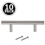 サテンニッケルキッチンキャビネットPulls – 3インチバー – 25のパックまたは10 Pack of 10 IL-CABPT-S10