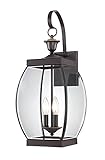 Quoizel OAS8409Z Oasis 23-Inches H 3 Light Outdoor Wall Lantern [並行輸入品]