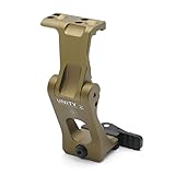 UNタイプ FAST FTC OMNI 2.91" Magnifier Mount G33/G43/G45 対応マグニファイアマウント QD レバーマウント フリップ可動式マウント20mmレールに対応 クイックデタッチ マウント レプリカ セットアルミ合金製 (FDE)