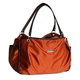 Landuo Deluxe Messenger Diaper Bag Orange by Landuo