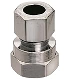 Plumb Pak pp71pclf直線コネクタ3 / 8インチFIP by 3 / 8インチod Leadフリー、