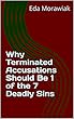 Why Terminated Accusations Should Be 1 of the 7 Deadly Sins (English Edition)