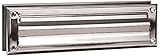 Salsbury Industries 4045C Mail Slot, Standard/Magazine Size, Chrome Finish by Salsbury Industries