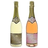 スタッセン デュク・ドゥ・モンターニュ ノンアルコールスパークリングワイン 750ml 2種(白・ロゼ)セット