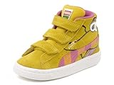 PUMA(プーマ) SUEDE MID SESAME BIG BIRD V INFANT 361679 01 ダンデライオン/ファンダンゴピンク
