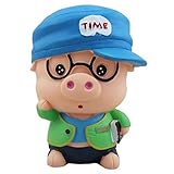 クリエイティブの保存のPig Piggy Bank Money Coin BankホームDecor Ornaments E