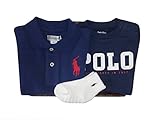 ラルフローレンの子供服　POLO　RALPHLAUREN　ベビー　出産お祝いセット（半袖）　男の子　８０ｃｍ　9ヶ月~12ヶ月用 [並行輸入品]