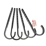 Big Horn 11748PK 4-Inch J Hooks, 5-Pack [並行輸入品]