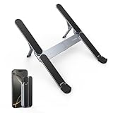 SODI ノートパソコンスタンド 革新的 極コンパクト 折りたたみ式 超軽量 角度調整 姿勢改善 10-16インチ対応