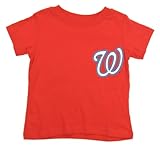 Bryce Harper幼児用Washington Nationalsレッド名前と番号ジャージーTシャツ レッド