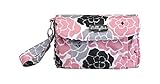 DEMDACO Lillybit Diaper Clutch, Pink Floral by Demdaco