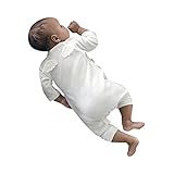 POTOJP 着ぐるみ 天使の翼 カバーオール 男の子 女の子 冬 新生児 秋冬 長袖 ベビー服 赤ちゃん 連体服 ロンパース コットン ブレンド製 満月/出産祝い/普段着 (100, WH)