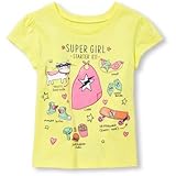 THE CHILDREN'S PLACE(ザ・チルドレンズプレイス) ショートスリーブグラフィックティ イエロービーン トップス半袖Tシャツ 18～24ヶ月【並行輸入】