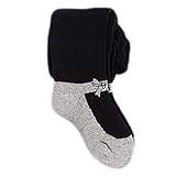 ベイビーガールズクラシックタイツストッキングキッズレギンスパンツシューズブラック1-2歳