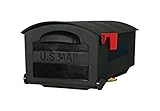 Rubbermaidメールボックス21 " x 9 – 1 / 2 " x 11 – 1 / 2 "ブラック