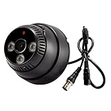 Baoblade Baoblaze 高品質　夜監視用　750TVL 3.6mm　レンズ　1/3インチ　CMOS　監視　ドームカメラ　高解像度　全2色 - ブラック