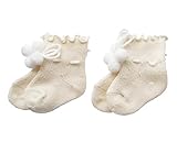 2足組　日本製　オーガニックコットン　ベビーソックス　紐結び ズレない新生児用 8センチ ベビー用靴下