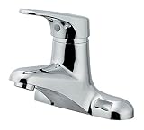 エスコ PJ1/2"洗面台用シングルレバー混合栓 EA468CW-5B