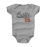 500レベルのBuster Posey Infant & Baby Onesieロンパース – San Francisco野球ファンギアの公式ライセンスMLB Players Association 