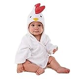 サンルート21 ニワトリ 赤ちゃん ベビー用 バスローブ ビーチタオル 2017 出産祝い 子供用 男の子 女の子