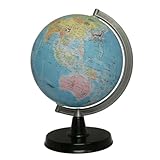 昭和カートン 地球儀 21-EK 行政図 絵入りタイプ 球径21cm