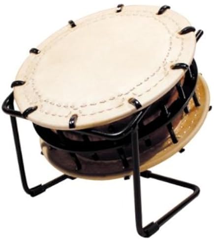 Amazon | 締太鼓35cm(ひも締め・あわせ胴) 鉄製座り台座セット | 太鼓