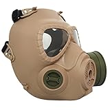 Sea the Stars M04 ガスマスク型 フルフェイス 防塵マスク (ベージュ)