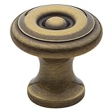 Baldwin 4650050 Colonial Cabinet Knob in Antique Brass by Baldwin