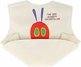 はらぺこあおむし お食事用 立体ポケットエプロン【ih8293】 ワンサイズ（縦20×幅25cm） クリーム