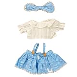 AXLUCE ぬいぐるみ用 服 着せ替え コスチューム ぬいぐるみ本体なし ぬい服 (水色)