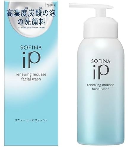 Amazon | iP(アイピー) リニュー ムース ウォッシュ 炭酸洗顔料 200g