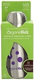 organicKidz Wide-Mouth Baby Bottle, Lavender Dots, 9 Ounce by organicKidz [並行輸入品]