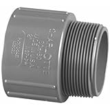 Charlotteパイプ& Foundry Pvc 08109 1000ha 1 " sch80アダプタ