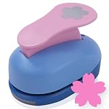 (アウプル) クラフトパンチ 5cm 大型 スキャロップサークル 桜