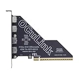PCI-Express 4.0 PCIE 16x 取り外し可能、4つの Oculink SFF-8612 SFF-8611 外付け VROC Raid0 アダプター、U.2 SSD eGPU 外付けグラフィックカードドック用
