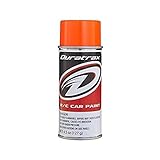 Duratrax PC278 Polycarb Spray Vehicle Paint, 4.5 oz, Fluorescent Orange [並行輸入品]