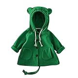Tovadoo 子供服 ベビー服 男の子 女の子 パーカー コート アウター 冬服 動物の耳 多色 可愛い プレゼント 旅行 通学 1-4歳