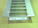 U字溝用グレーチング(普及型) 適用みぞ幅100mm 長さ995mm 適用荷重:大型トラック(T-14) HGU-100-25
