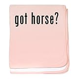 CafePress – Got Horse – スーパーソフトベビー毛布、新生児おくるみ ピンク 06205195496832E