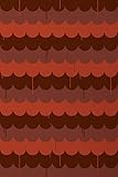 BLIK ウォールタイル SCALLOPS Wall Tiles red