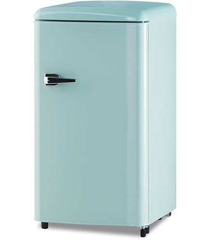 Amazon | レトロ冷蔵庫 冷凍冷蔵庫 81L コンパクトでも大容量