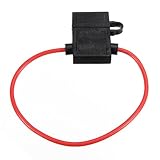 200x3.3mm 14 gauge atc fuse holder in-line awg wire copper