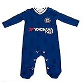 Chelsea F.C. チェルシー F.C. スリープスーツ LN / ロンパース 長袖 (12-18ヶ月(86cm))